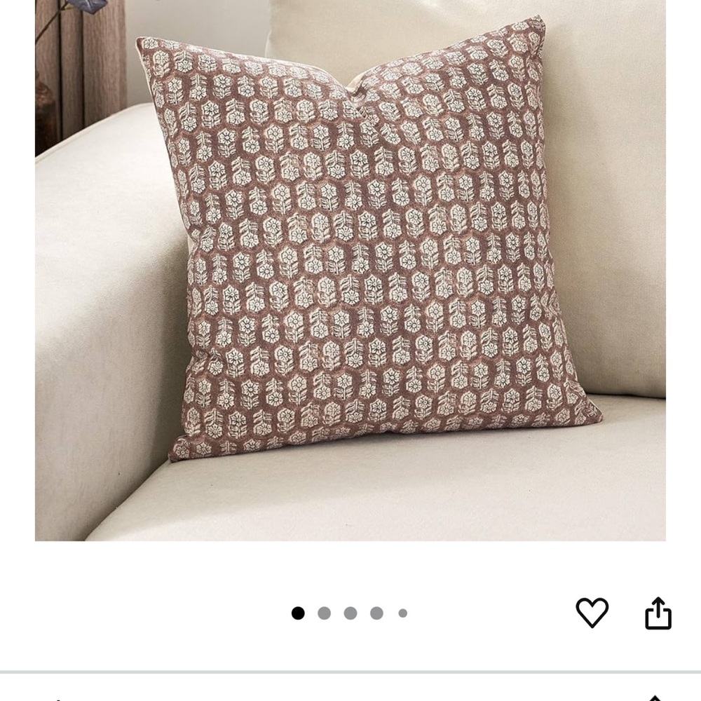 Patterned Throw Pillows (2)
